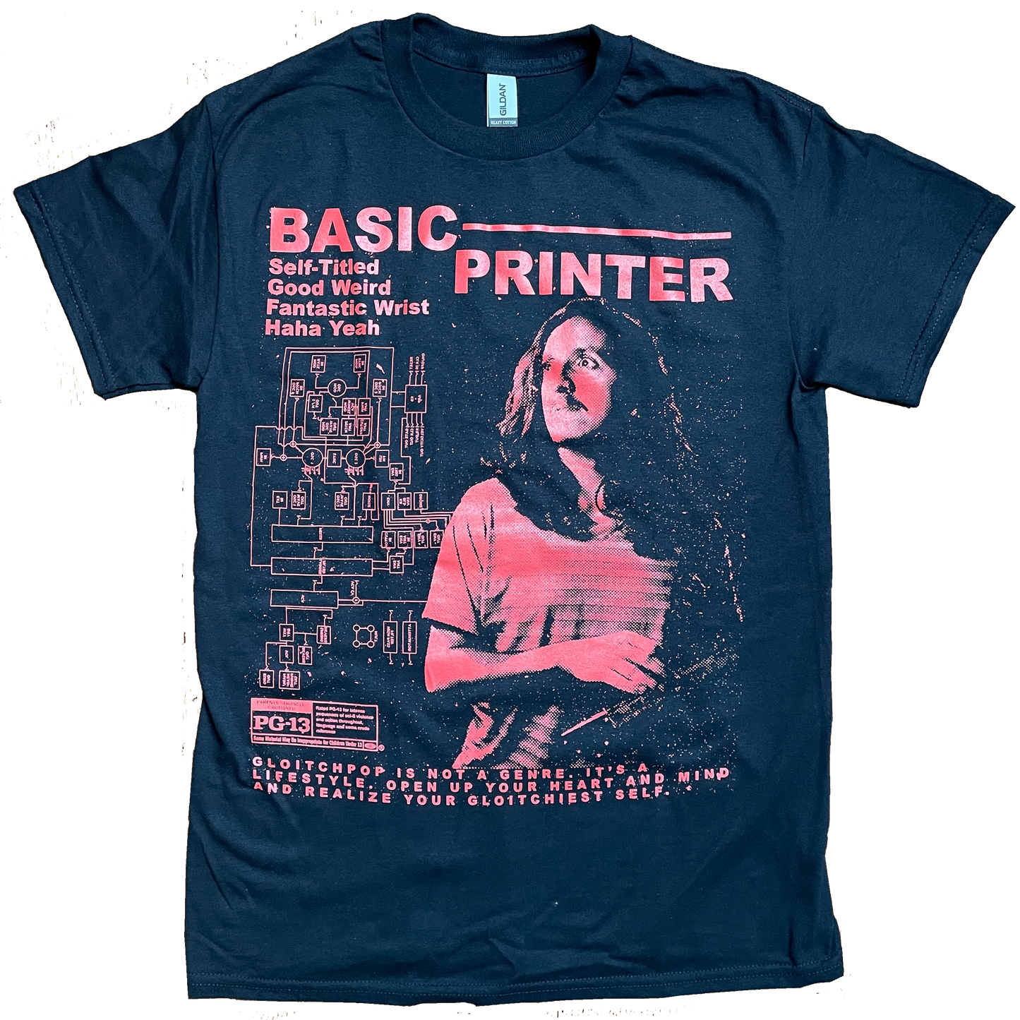 Basic Printer: The Movie Shirt