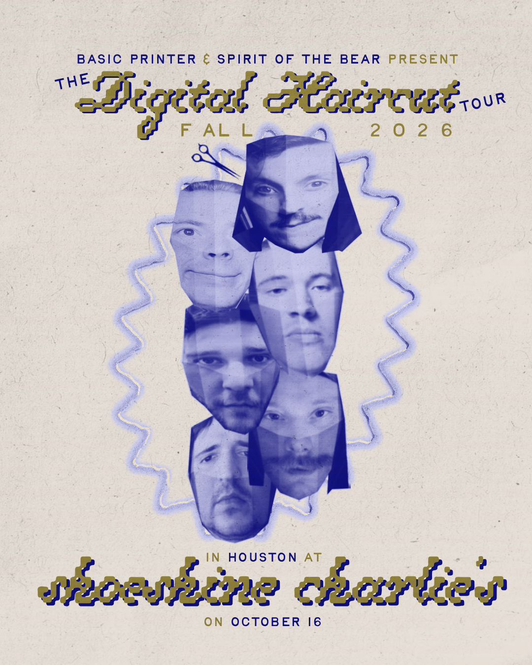 Ticket to Shoeshine Charley's on 10/16 in Houston, TX