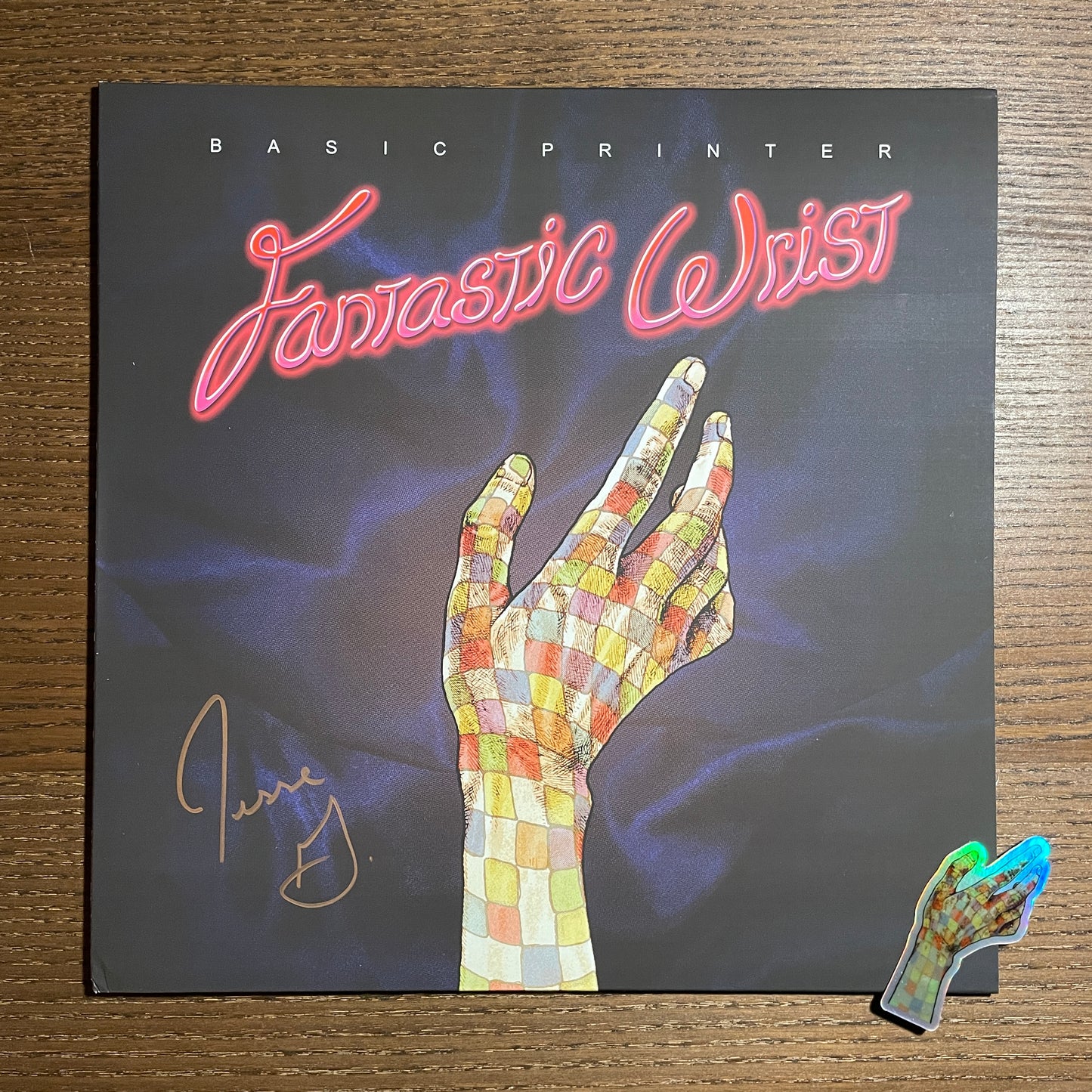 "Fantastic Wrist" Purplescent Vinyl