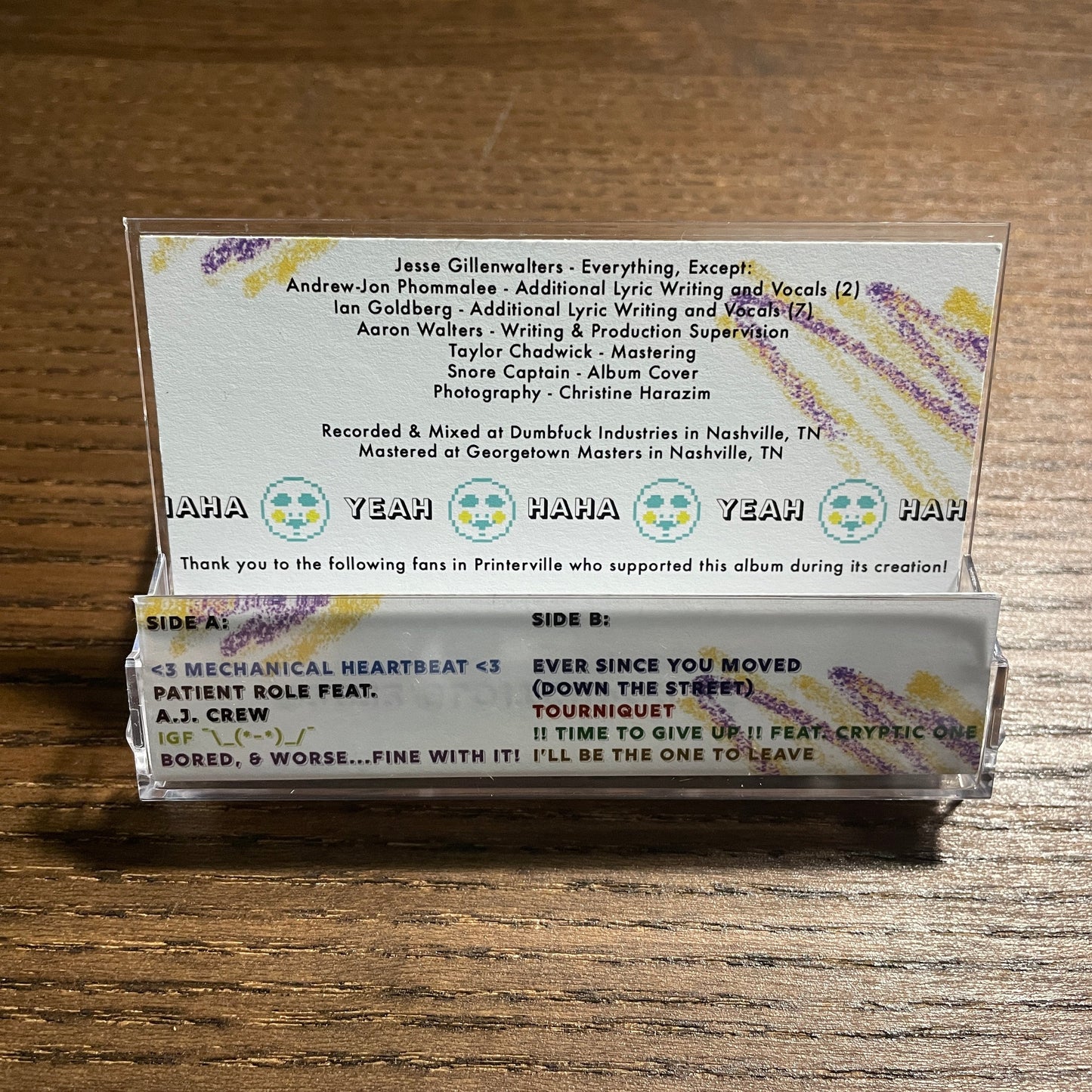 "Haha Yeah" Cassette