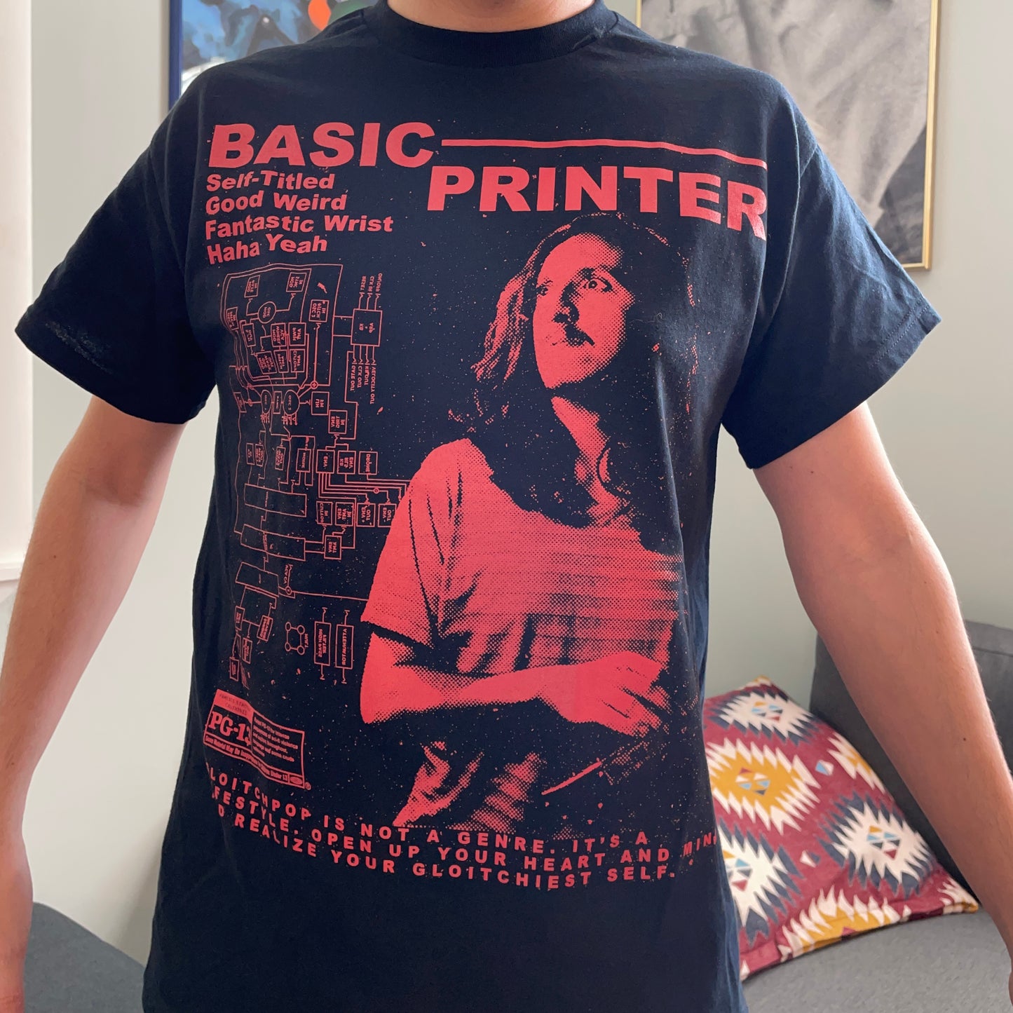 Basic Printer: The Movie Shirt