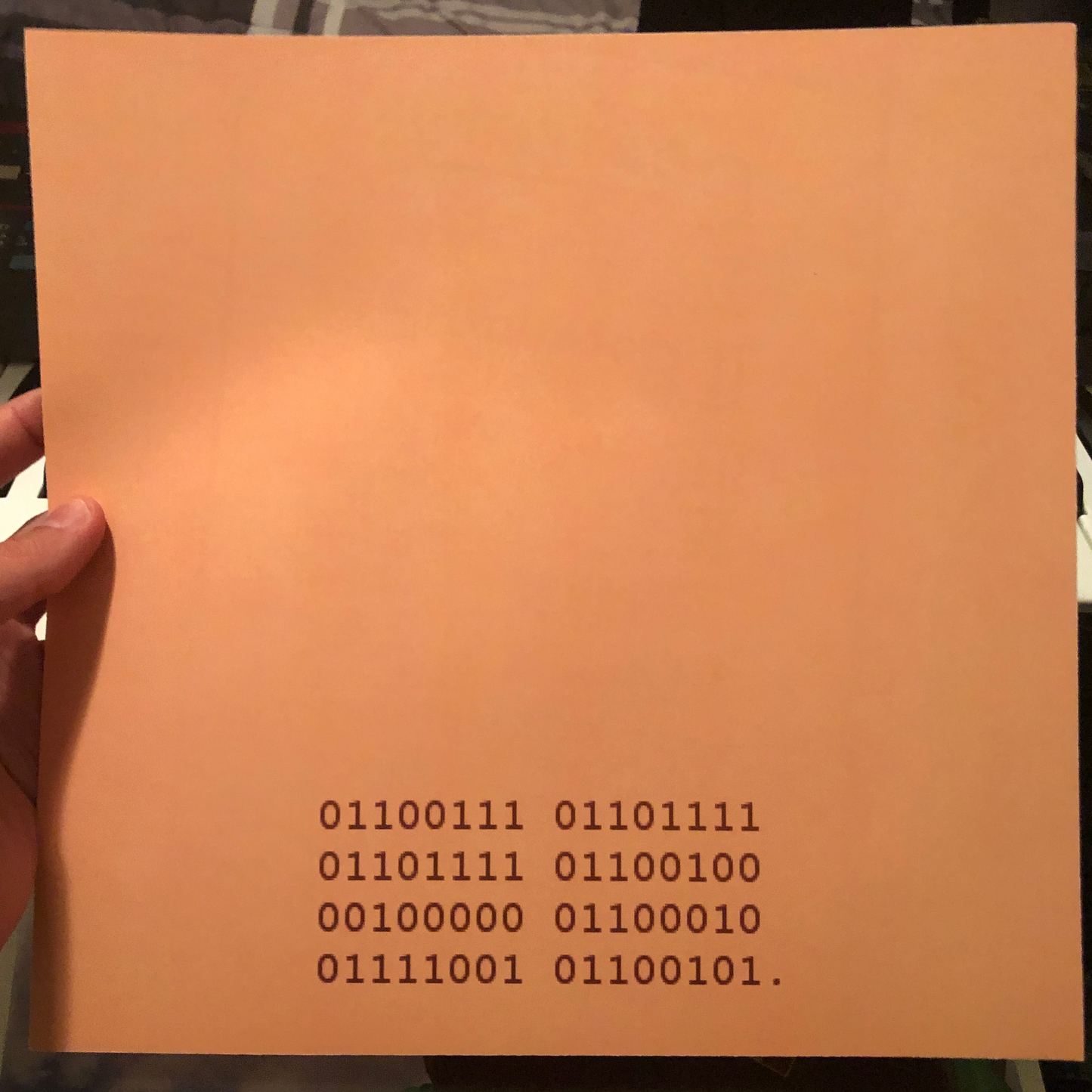 Goodbyenary Code Lathe-Cut Vinyl (One-of-a-Kind)