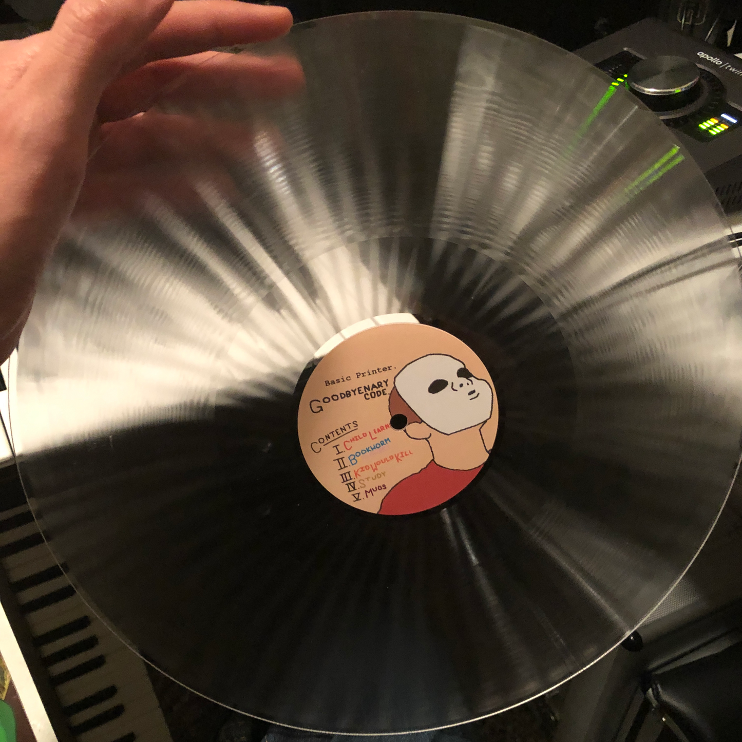 Goodbyenary Code Lathe-Cut Vinyl (One-of-a-Kind)