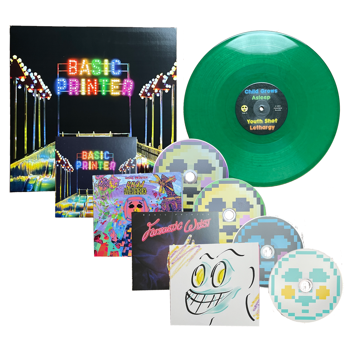 Free Signed CD + 3 Extra Signed CDs + Signed Vinyl + Downloads + Holographic Pokémon Card