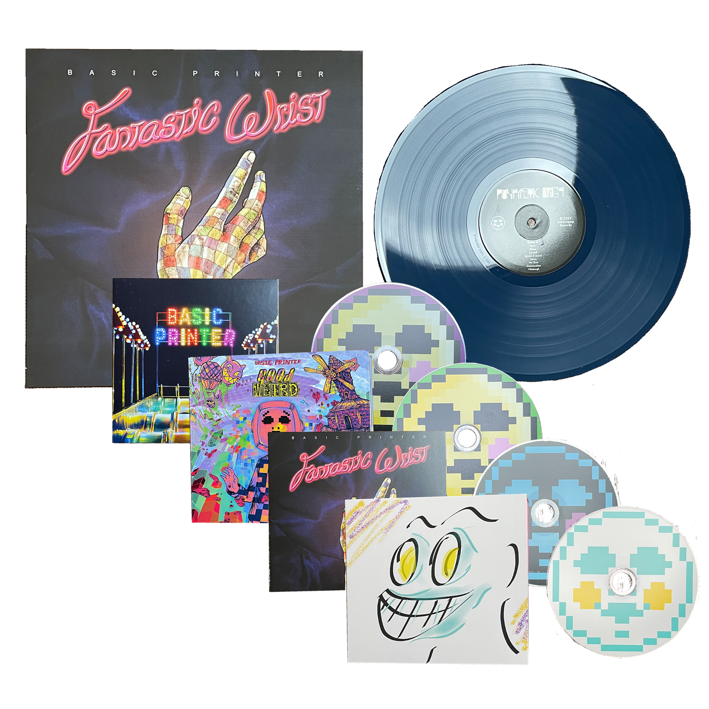 Free Signed CD + 3 Extra Signed CDs + Signed Vinyl + Downloads + Holographic Pokémon Card