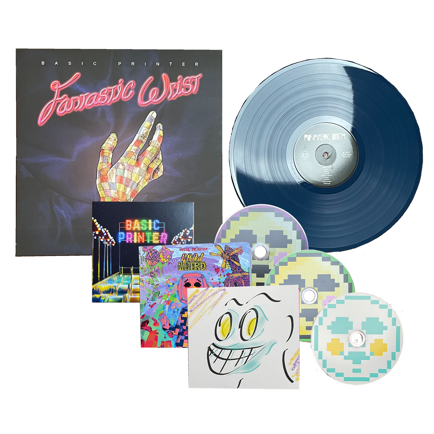 Free Signed CD + 2 Extra Signed CDs + Signed Vinyl + Downloads + Holographic Pokémon Card