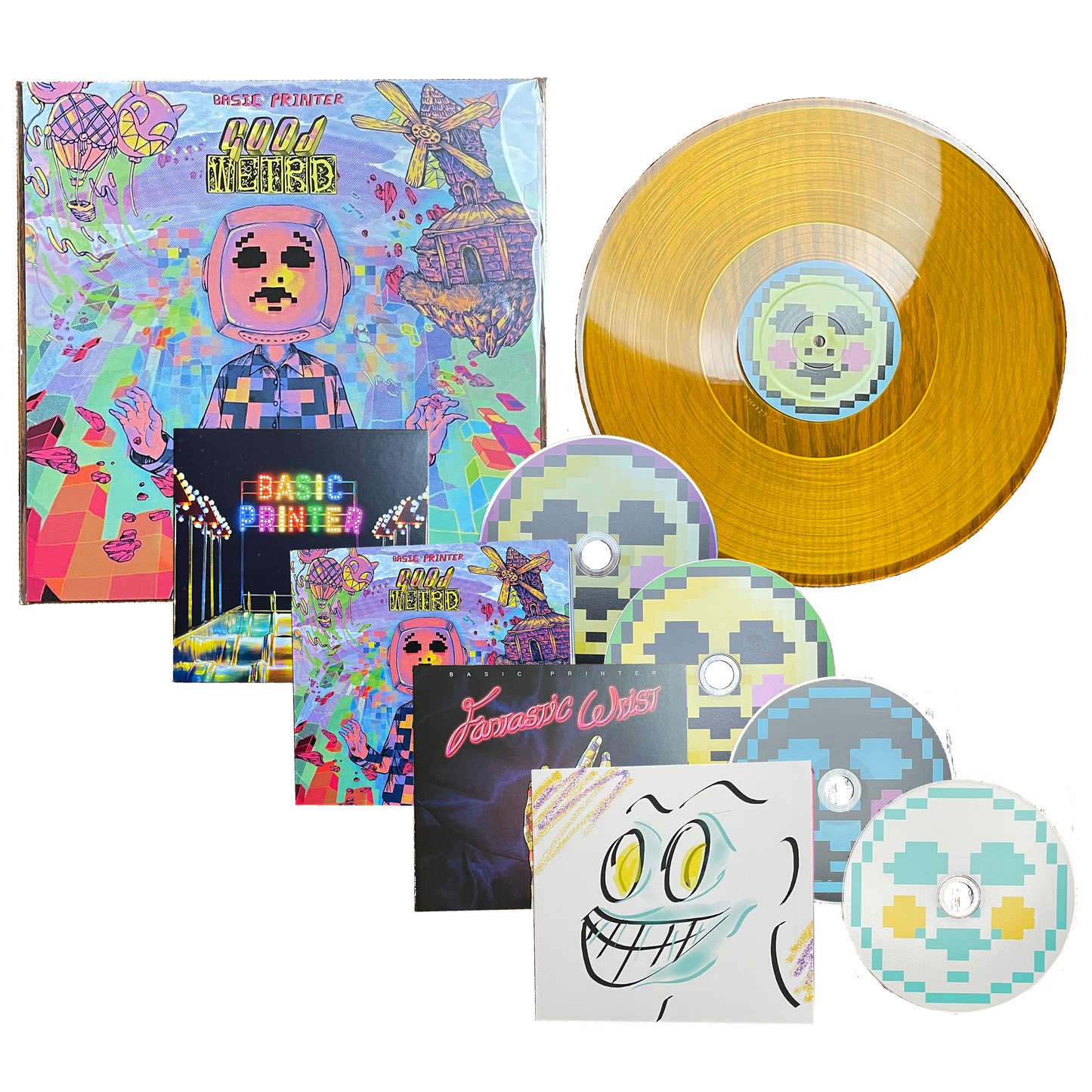 Free Signed CD + 3 Extra Signed CDs + Signed Vinyl + Downloads + Holographic Pokémon Card