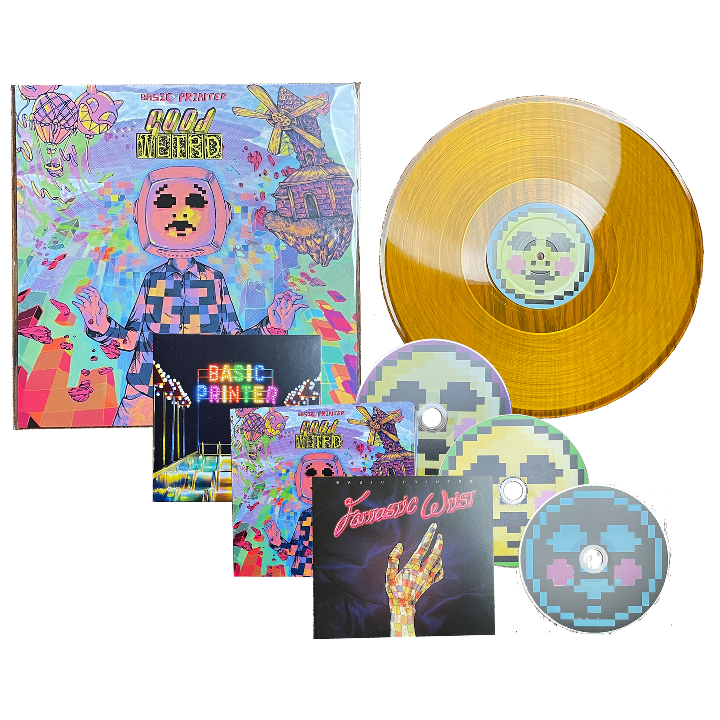 Free Signed CD + 2 Extra Signed CDs + Signed Vinyl + Downloads + Holographic Pokémon Card