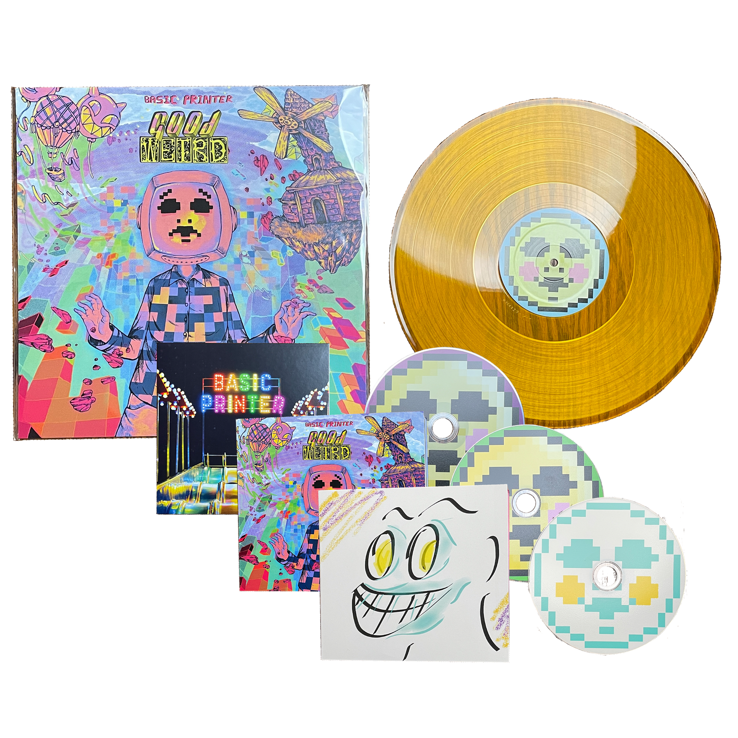 Free Signed CD + 2 Extra Signed CDs + Signed Vinyl + Downloads + Holographic Pokémon Card