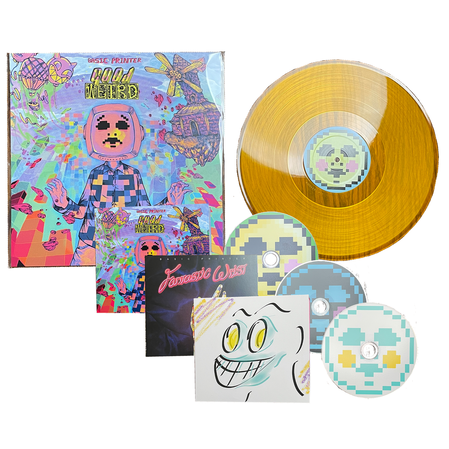 Free Signed CD + 2 Extra Signed CDs + Signed Vinyl + Downloads + Holographic Pokémon Card