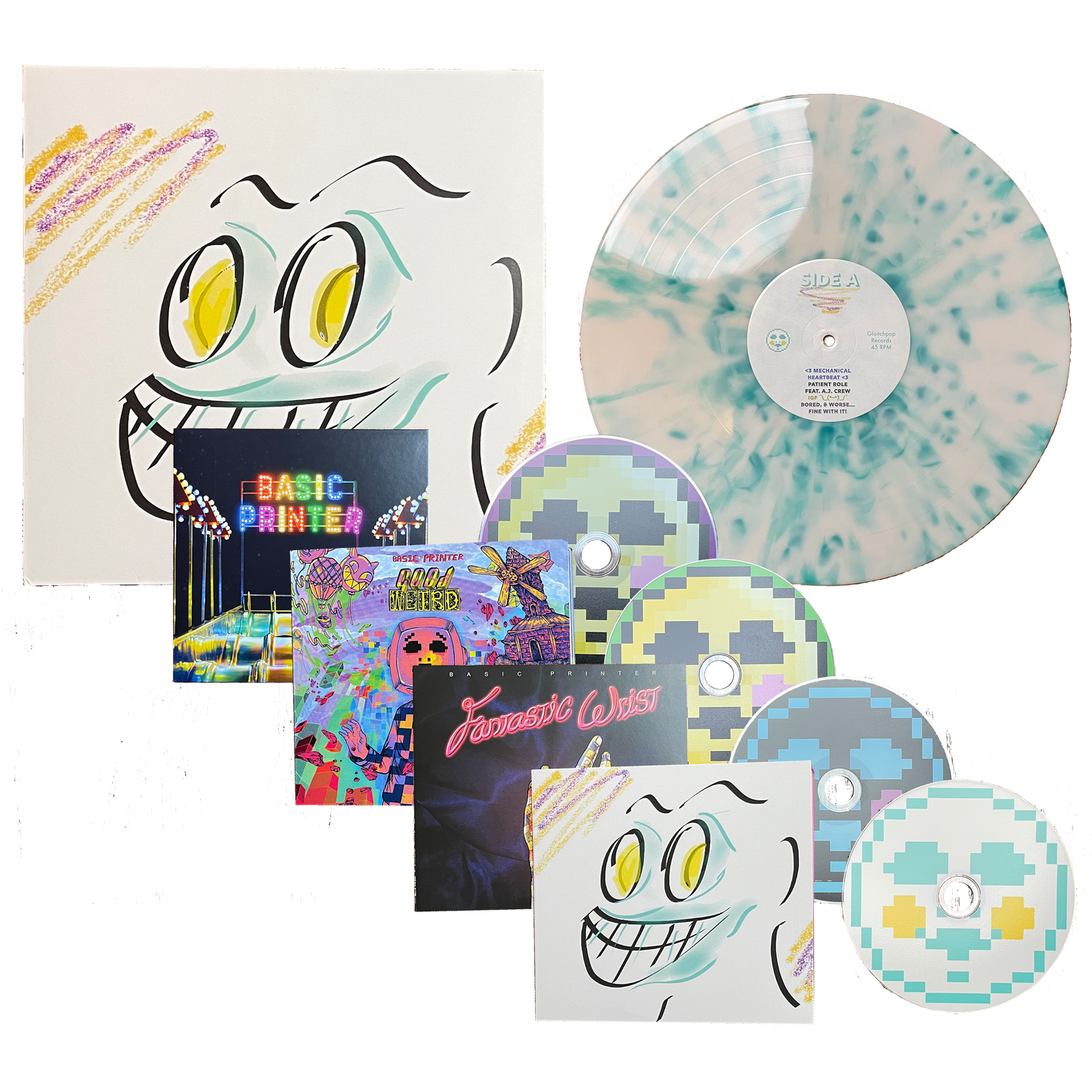 Free Signed CD + 3 Extra Signed CDs + Signed Vinyl + Downloads + Holographic Pokémon Card