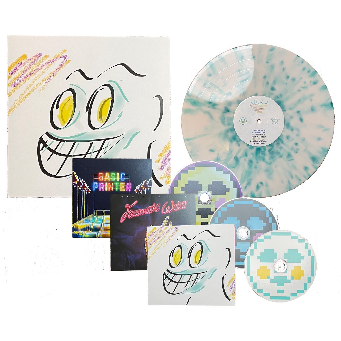 Free Signed CD + 2 Extra Signed CDs + Signed Vinyl + Downloads + Holographic Pokémon Card