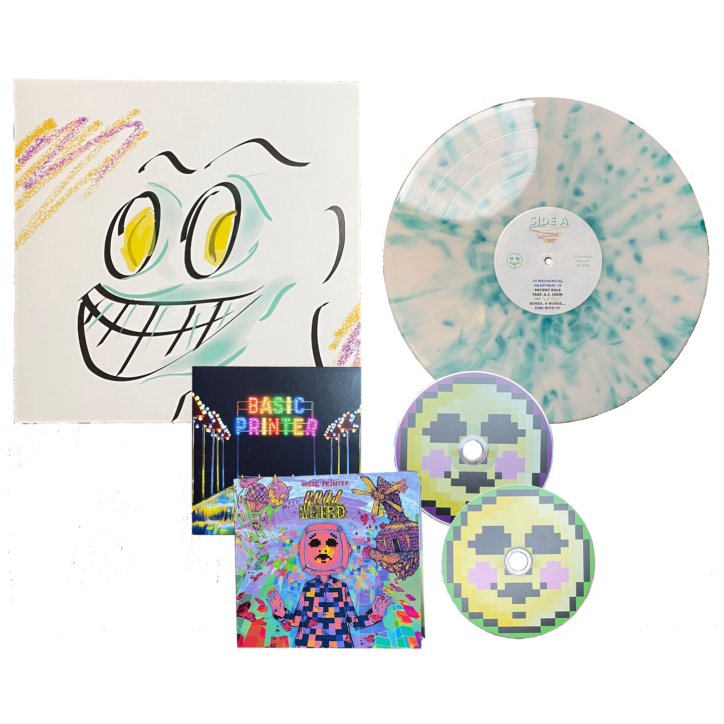 Free Signed CD + Extra Signed CD + Signed Vinyl + Downloads + Stage 2 Pokémon Card