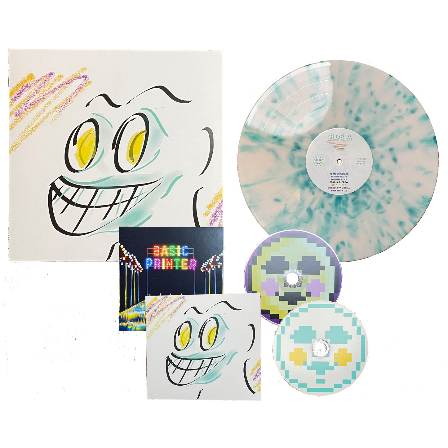 Free Signed CD + Extra Signed CD + Signed Vinyl + Downloads + Stage 2 Pokémon Card