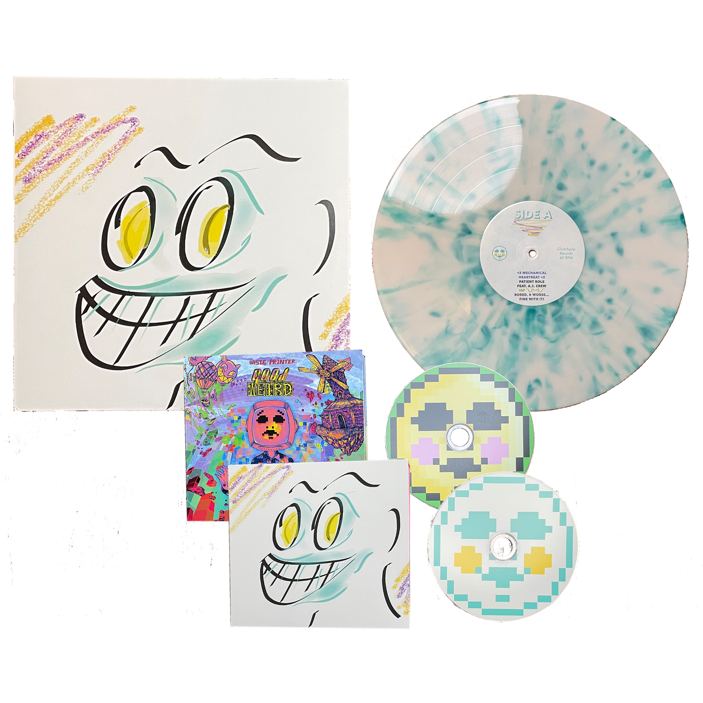 Free Signed CD + Extra Signed CD + Signed Vinyl + Downloads + Stage 2 Pokémon Card