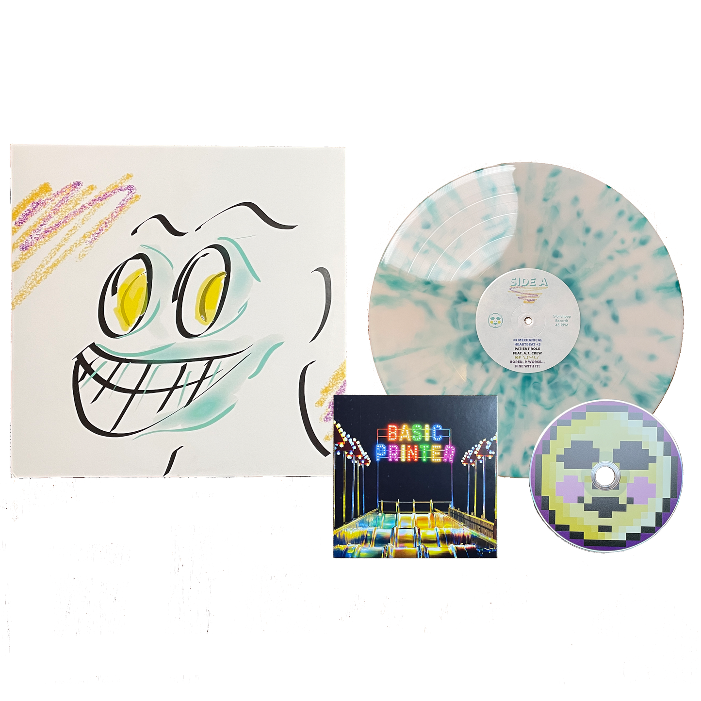 Free Signed CD + Signed Vinyl + Downloads + Stage 1 Pokémon Card