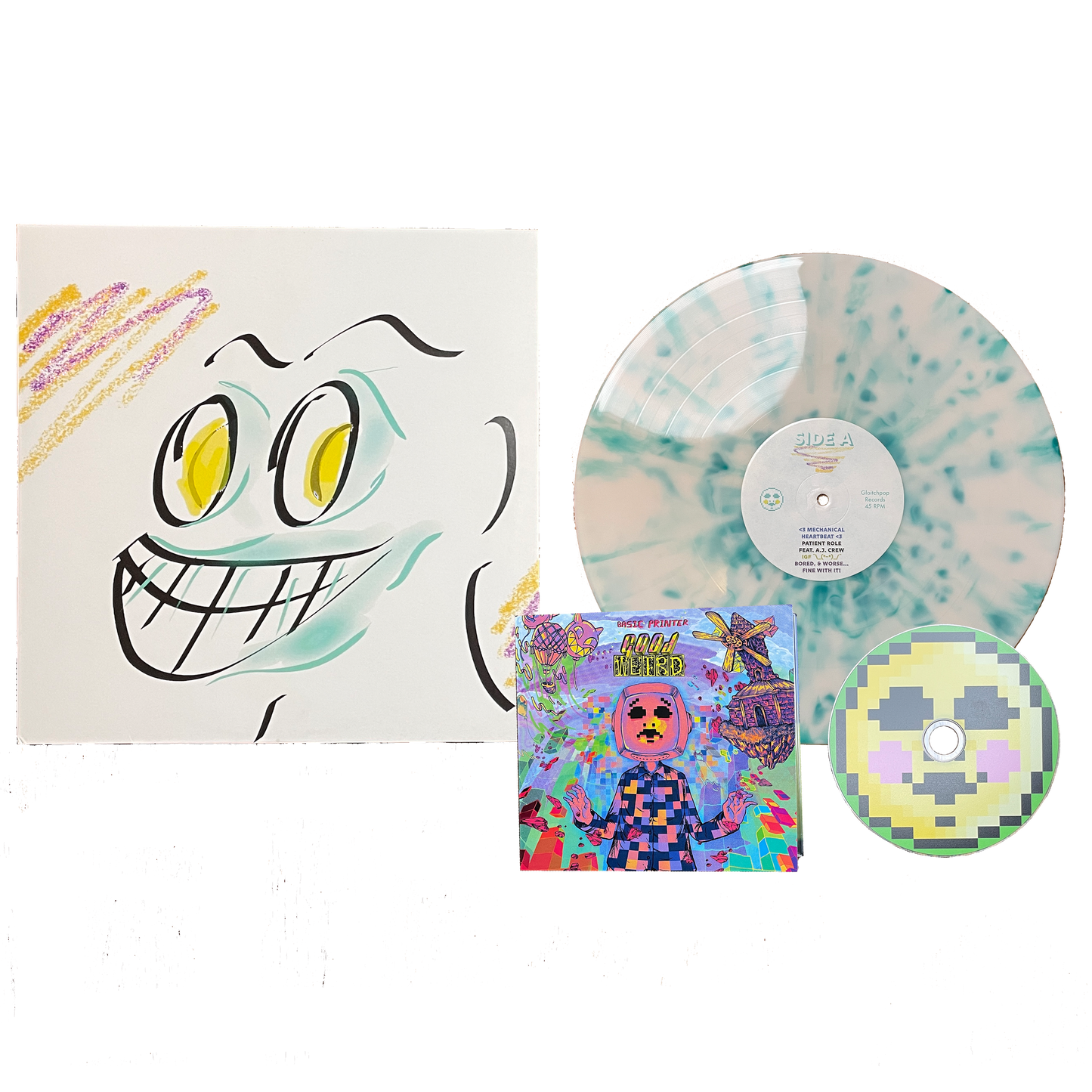 Free Signed CD + Signed Vinyl + Downloads + Stage 1 Pokémon Card