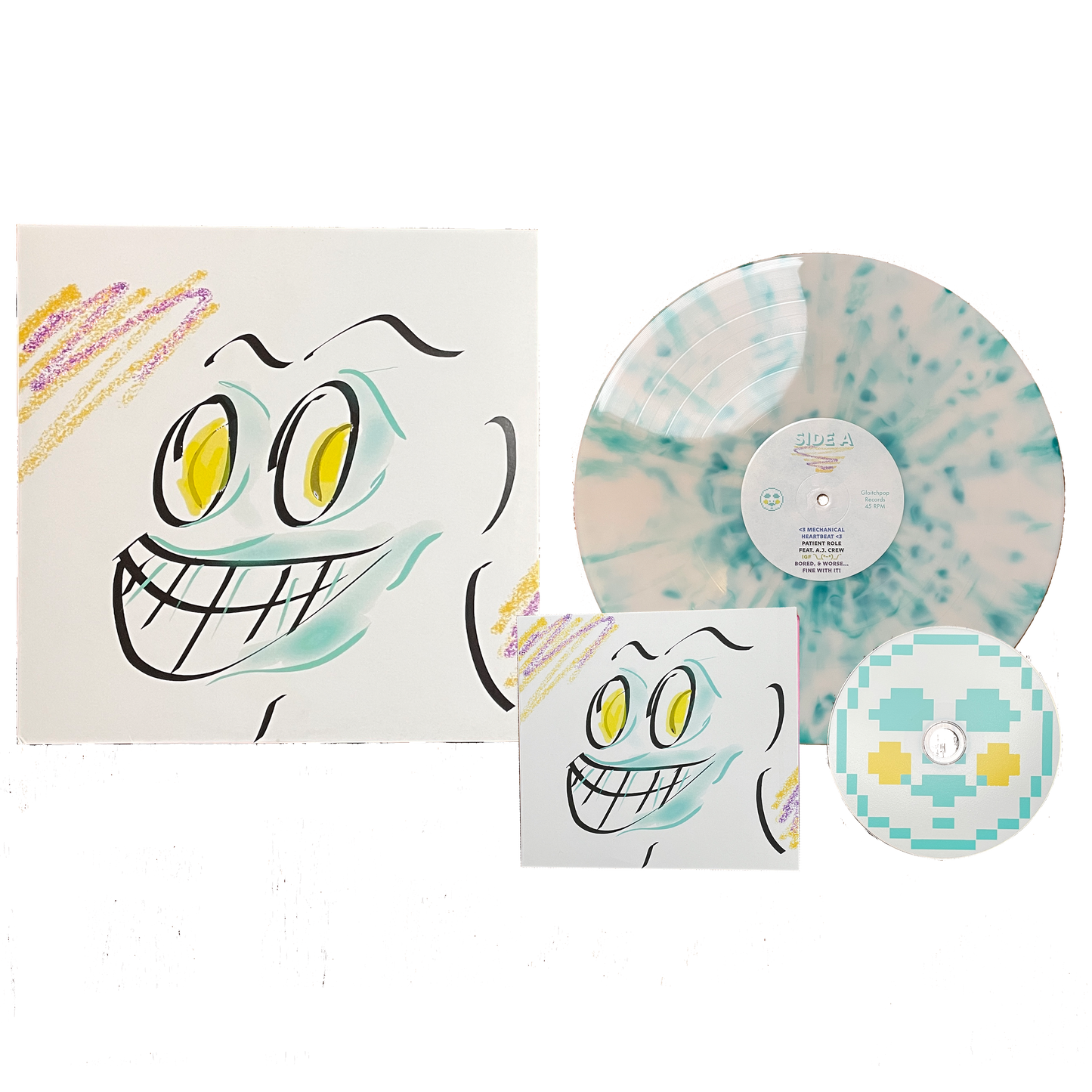 Free Signed CD + Signed Vinyl + Downloads + Stage 1 Pokémon Card