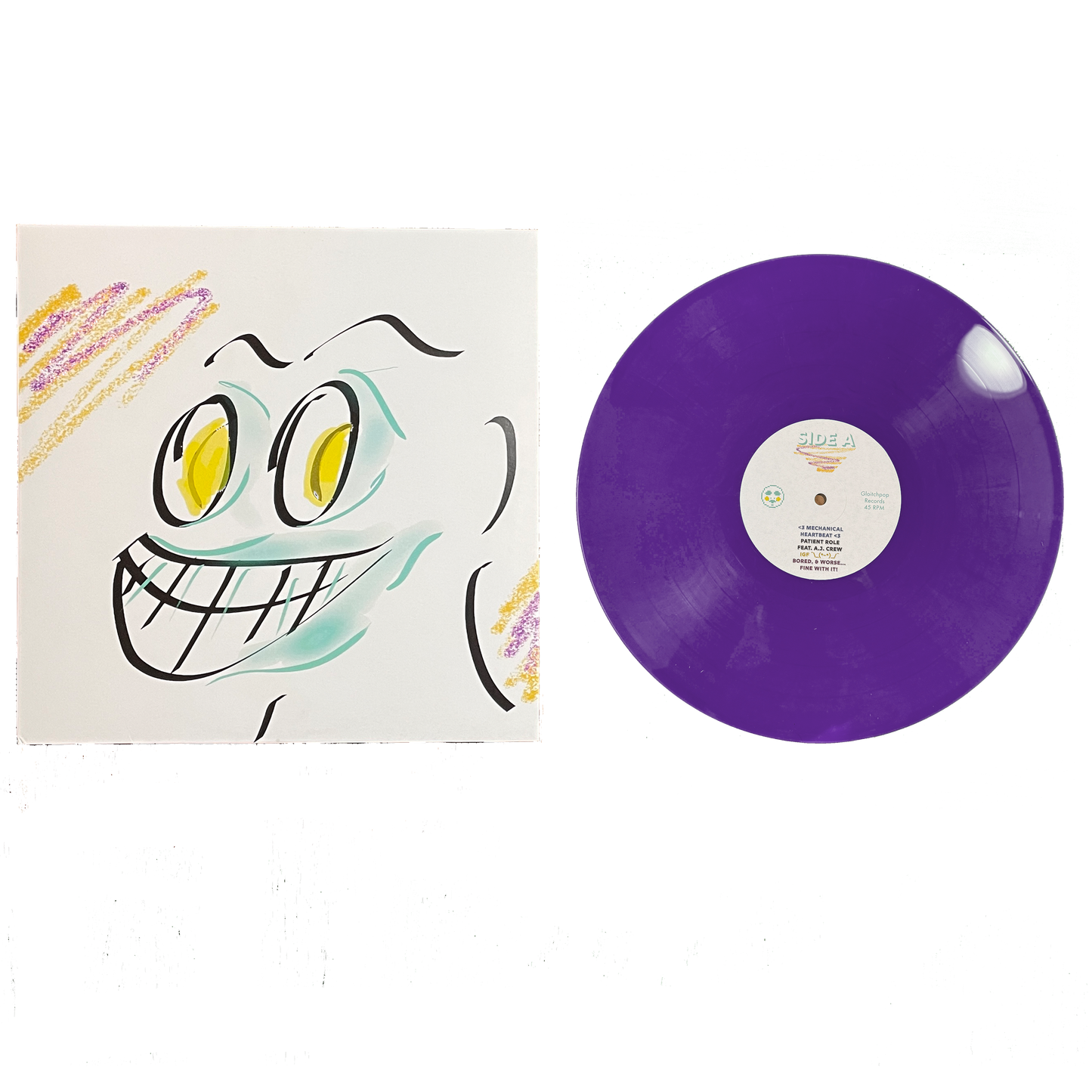 "Haha Yeah" Purple Vinyl