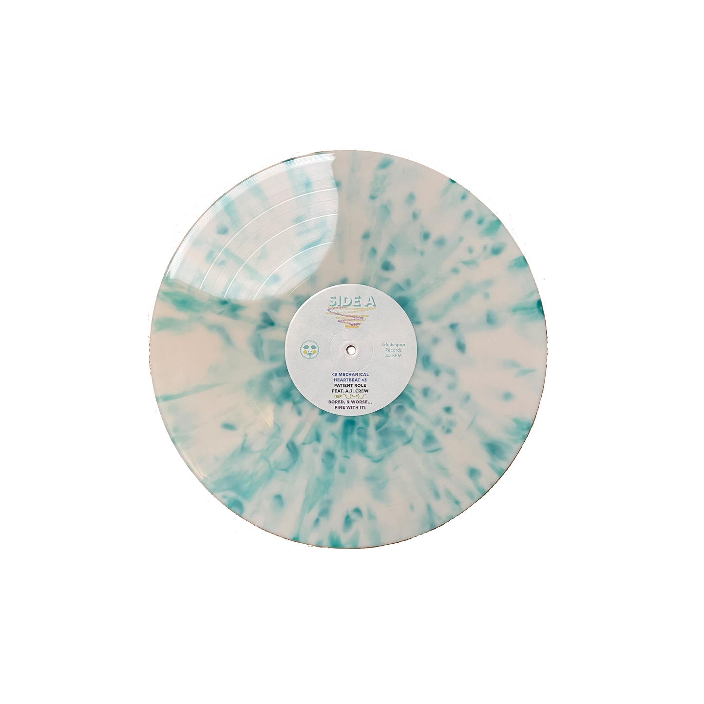 "Haha Yeah" Test Pressing + White Splatter Vinyl + Deluxe Digital Album