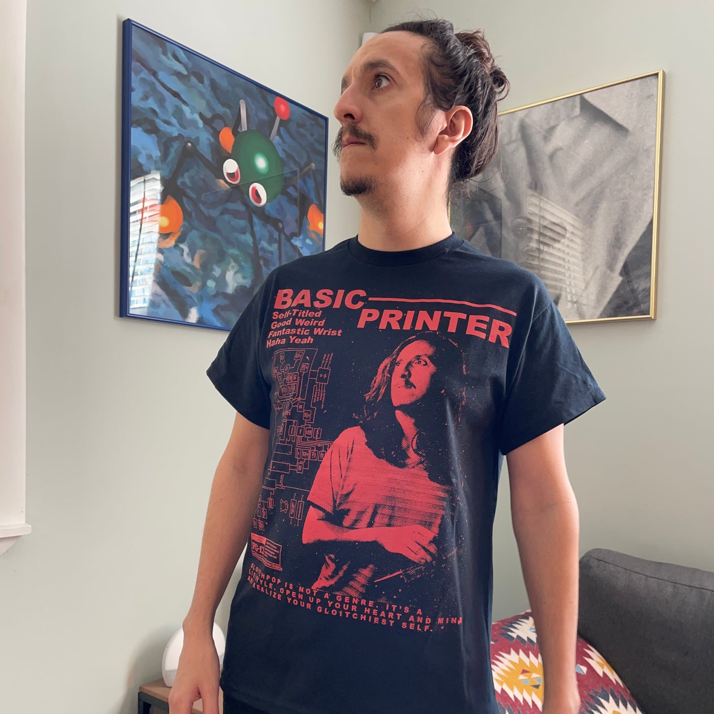 Basic Printer: The Movie Shirt