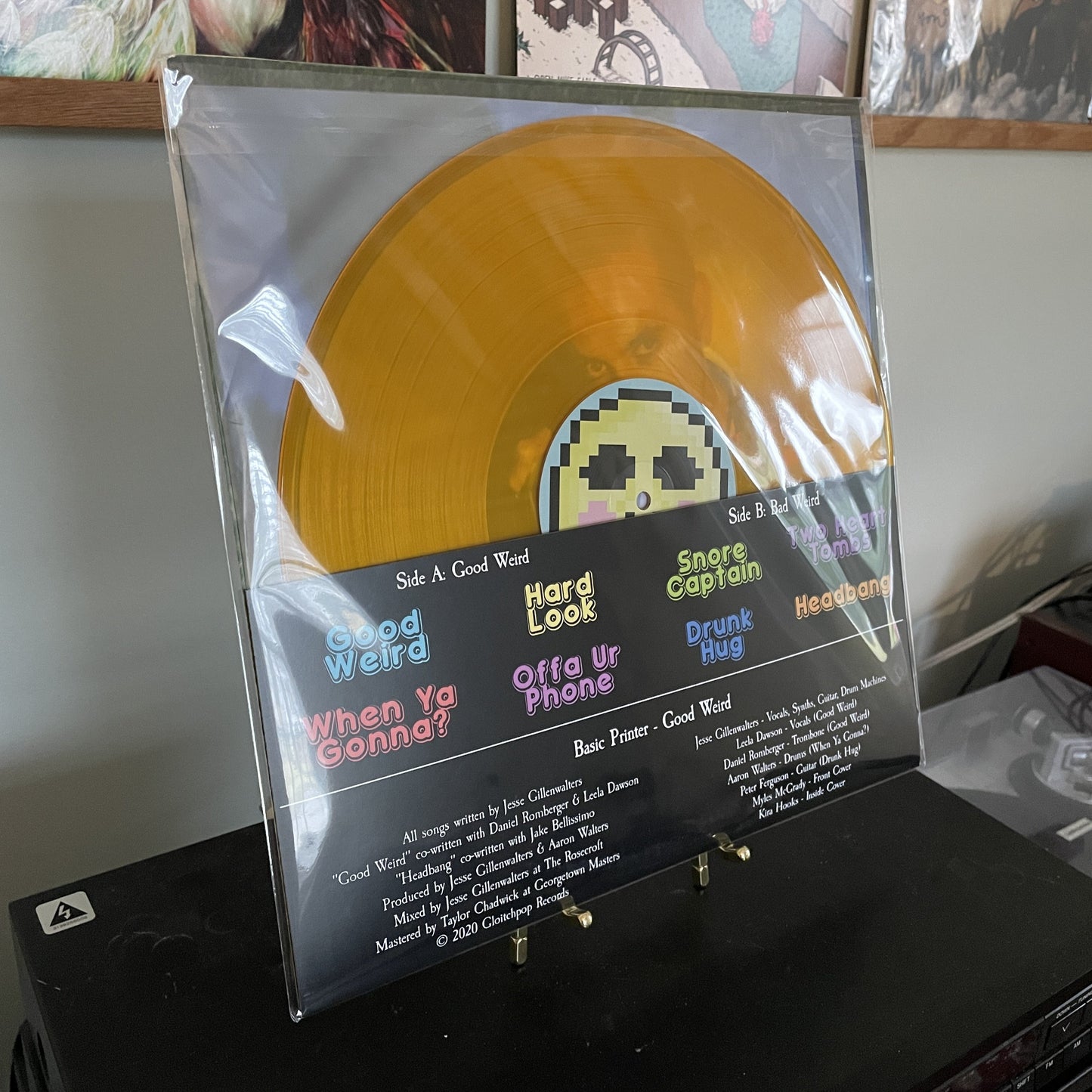 "Good Weird" Translucent Orange Vinyl